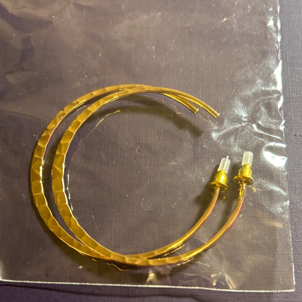 Gold Hoop Earrings